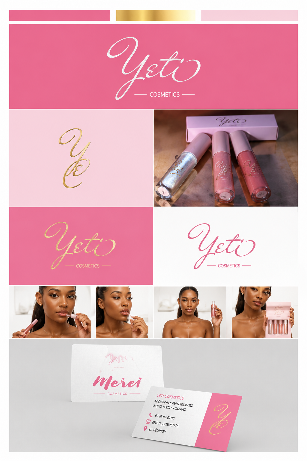 Yeti Cosmetics — charte graphique